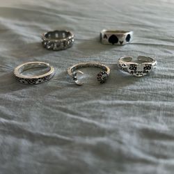 14 Cute Silver Rings 