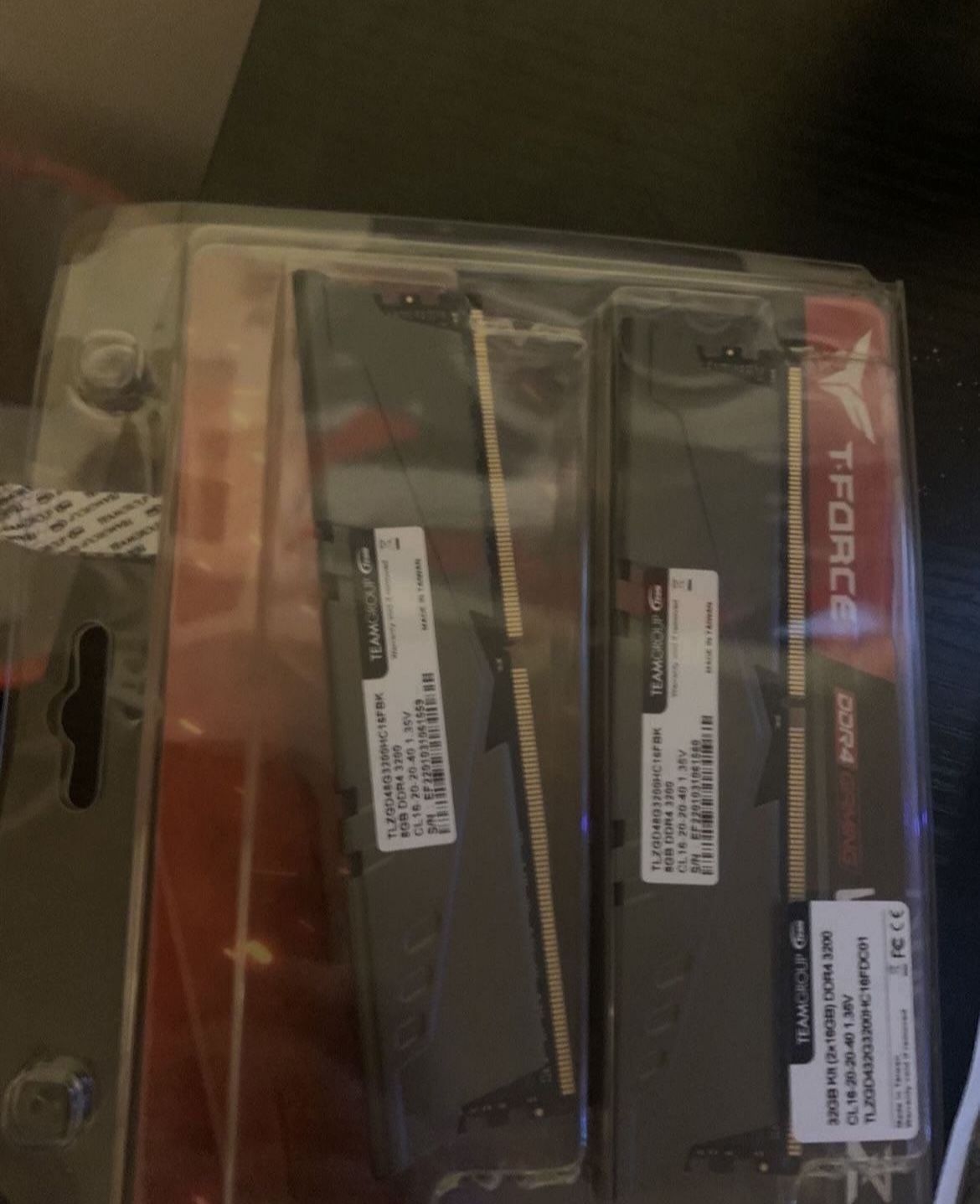 Team Group T-Force 16gm Ram