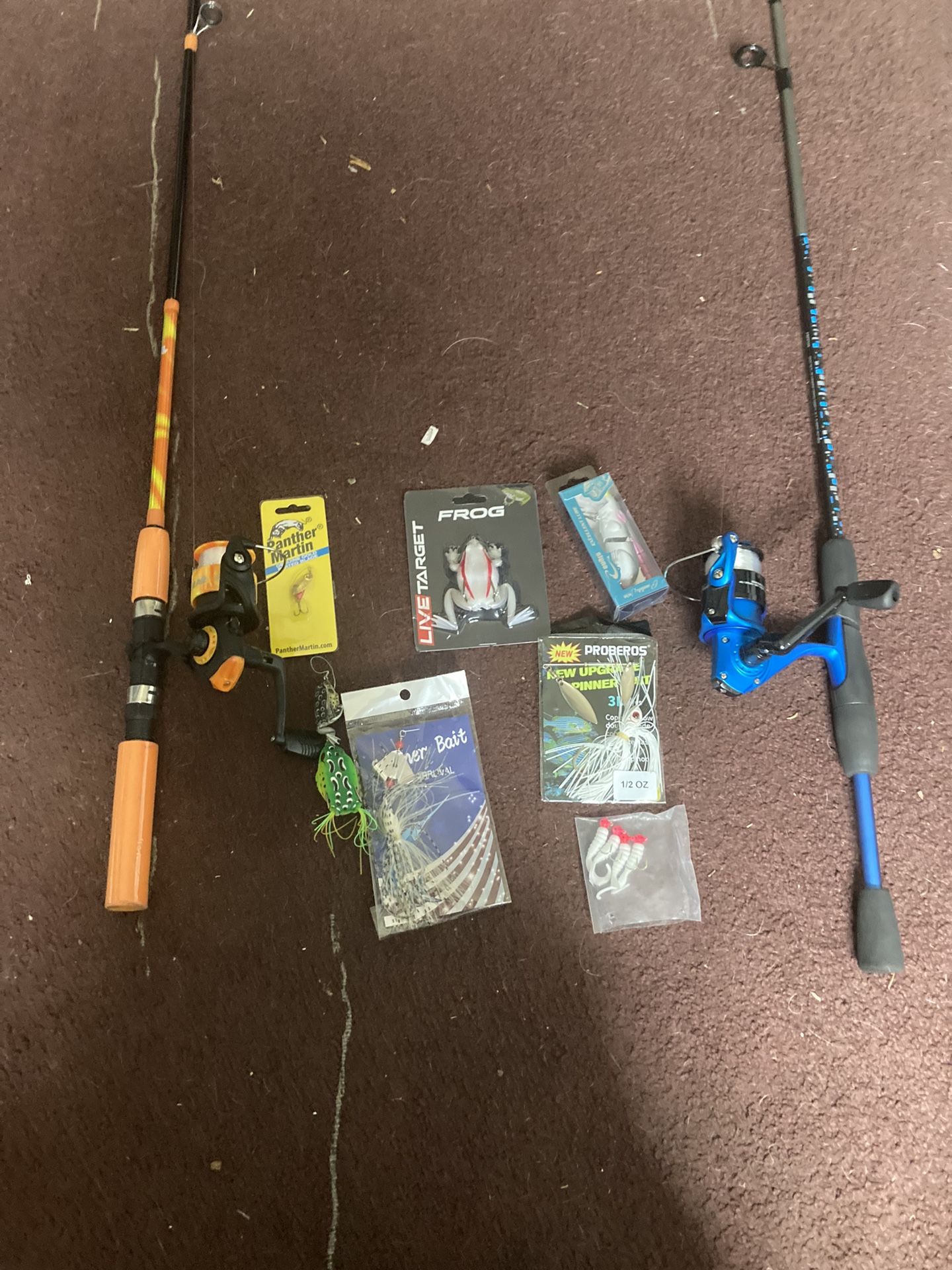 Fishing Rods And Lures 
