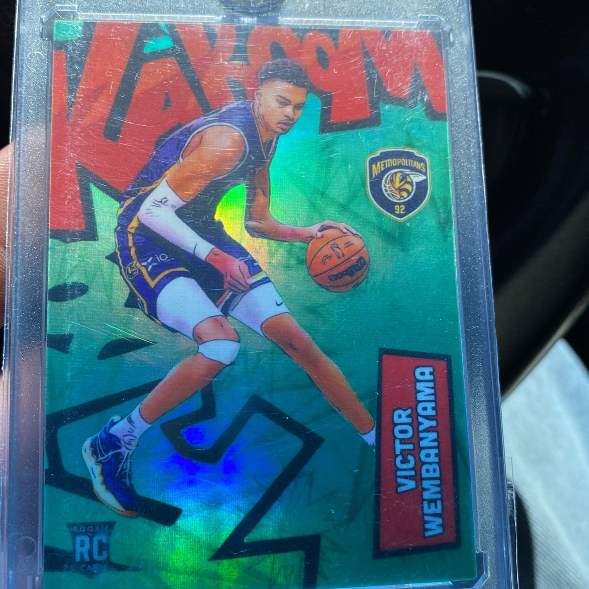 Victor Wembanyama Rookie Kaboom Refractor Card Super Short Print Sealed  Slab for Sale in Apple Valley, CA - OfferUp