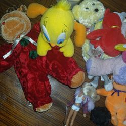 Beanie Babies And Other Little Stuffed Animals