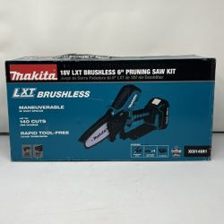 Makita 18V LXT Lithium-lon Brushless Cordless 6 in. Pruning Saw Kit (2.0Ah)