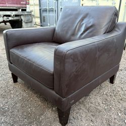 Natuzzi Leather Chair