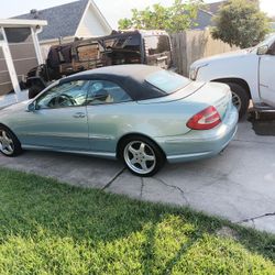 04 MERCEDES CLK500 CONVERTIBLE 154K $2995