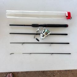 4 Piece Ugly Stik Spinning Rod n Reel