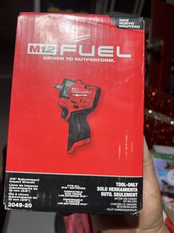 New Milwaukee M12 Stubby 3/8