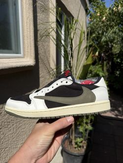 Travis Scott Olive  - Sz. 10W/8.5M