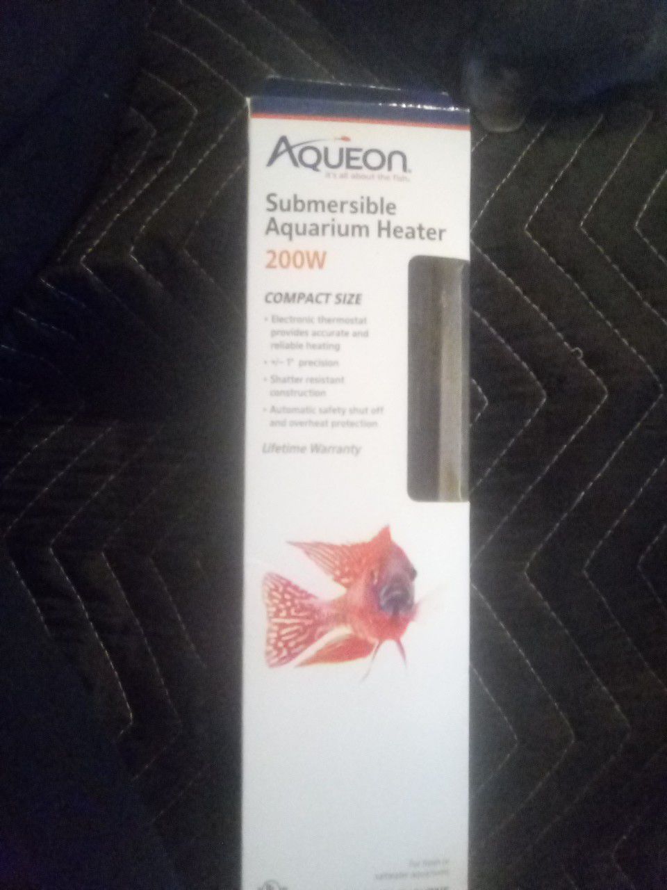 Aqueon submersible aquarium heater 200w