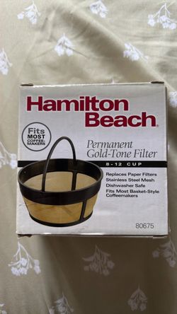 Hamilton Beach Permanent Gold-Tone Coffee Filter