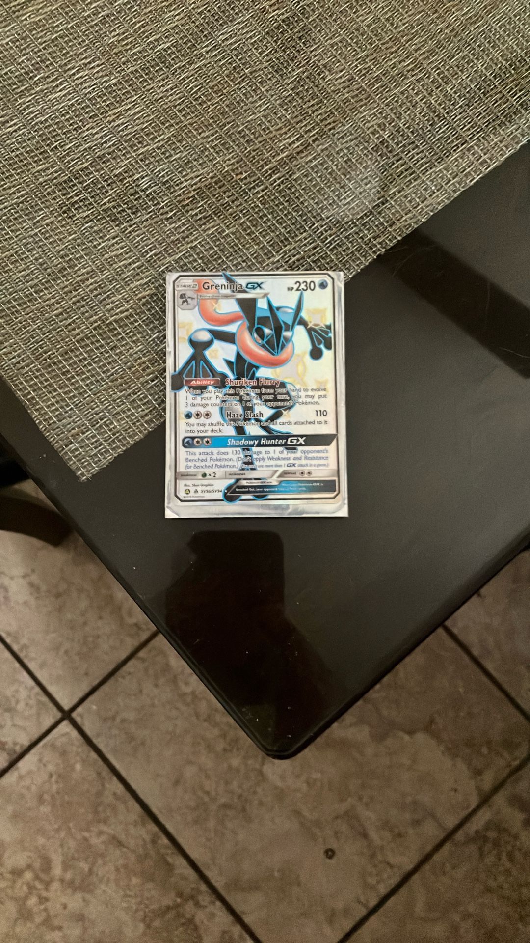 Shiny Greninja GX 