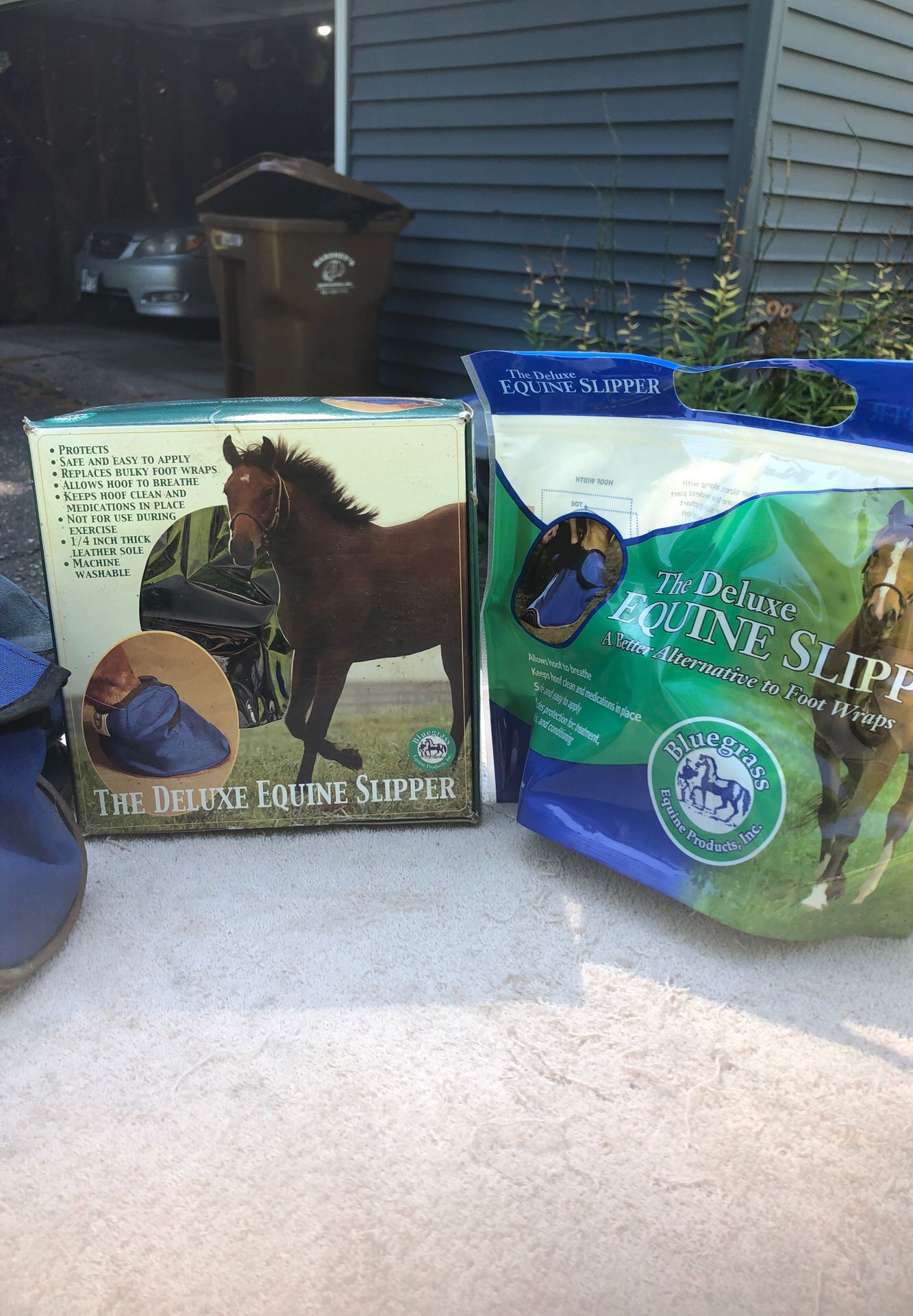 Horse equine deluxe slippers