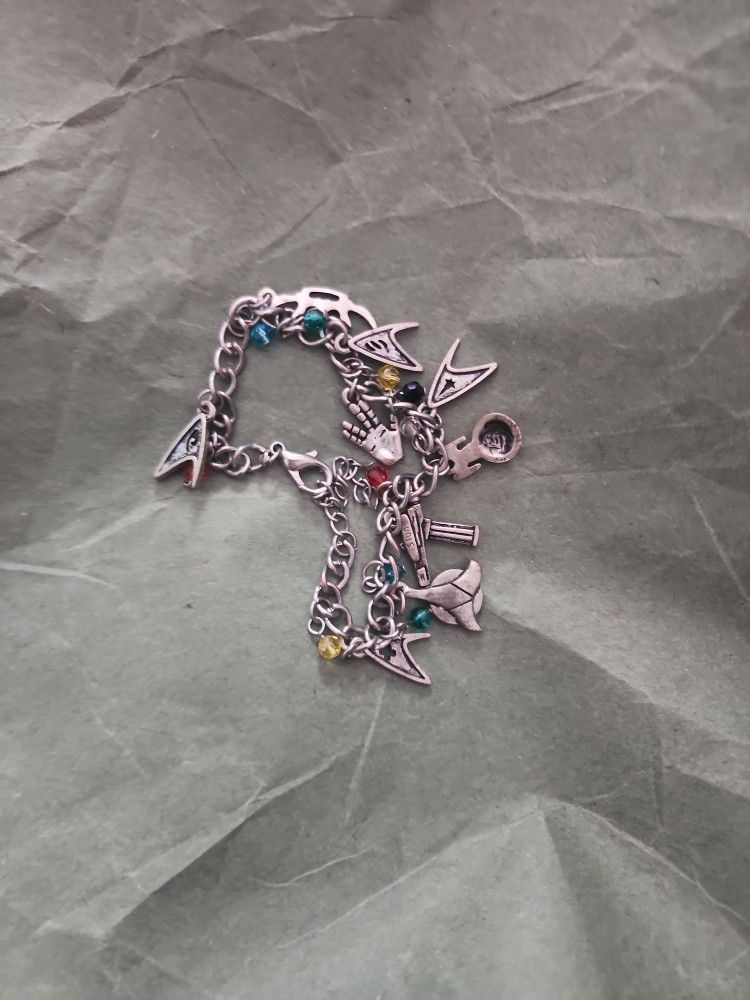 Star Trek Charm Bracelet For Small Wrists