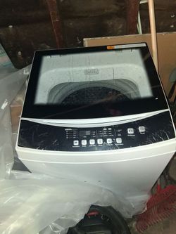 Black+Decker Portable Top Load Washing Machine