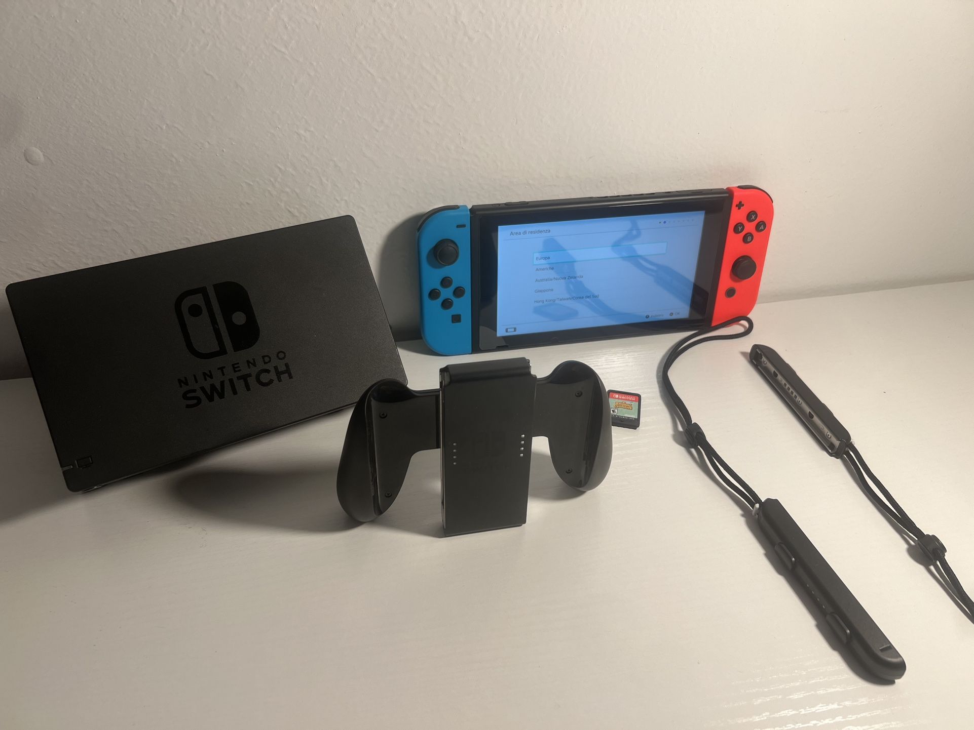 Nintendo Switch With Accesories and Games