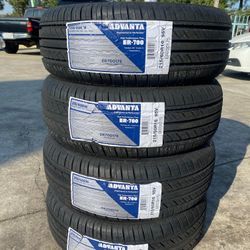 215/60R16 Advanta Set of New Tires
