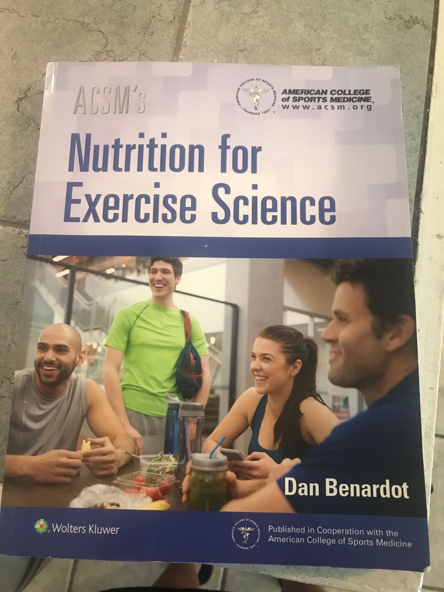 Nutrition for exercise science book
