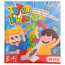 TETRA TOWER - BALANCING BLOCKS ~ Inno2Eleph Balancing Game 48-PCS AGES 5ys+ 