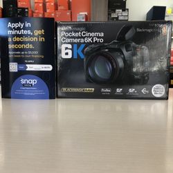 Blackmagic Design Pocket Cinema Camera 6K Pro (Located In Downey, CA)
