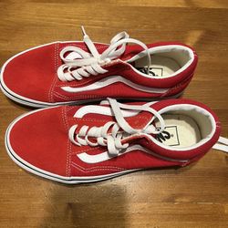 Red Vans 