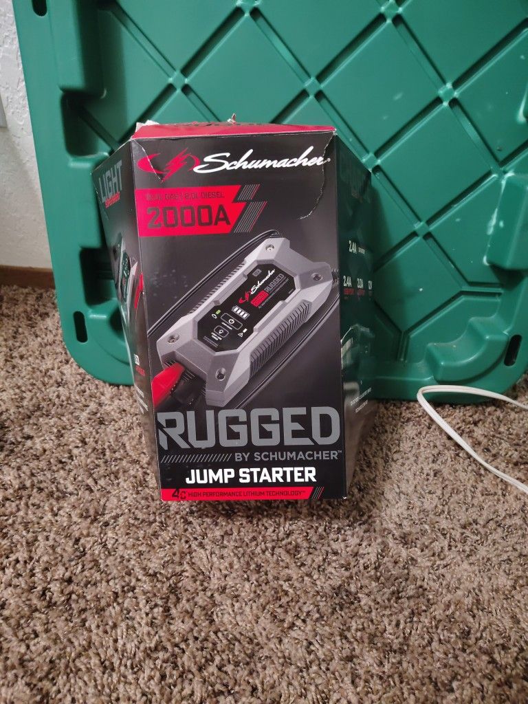 RUGGED JUMP STARTER