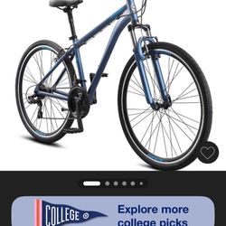 Schwinn Bike - Men's Trailway 700c/28" Hybrid Bike - Blue