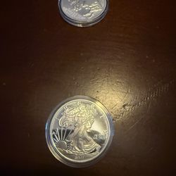 1 oz Sunshine Walking Liberty Silver Round
