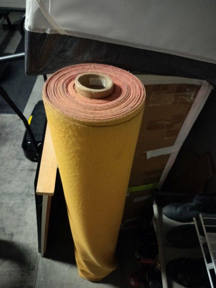 Roughly 200 Feet Of Fax Ostrich Material
