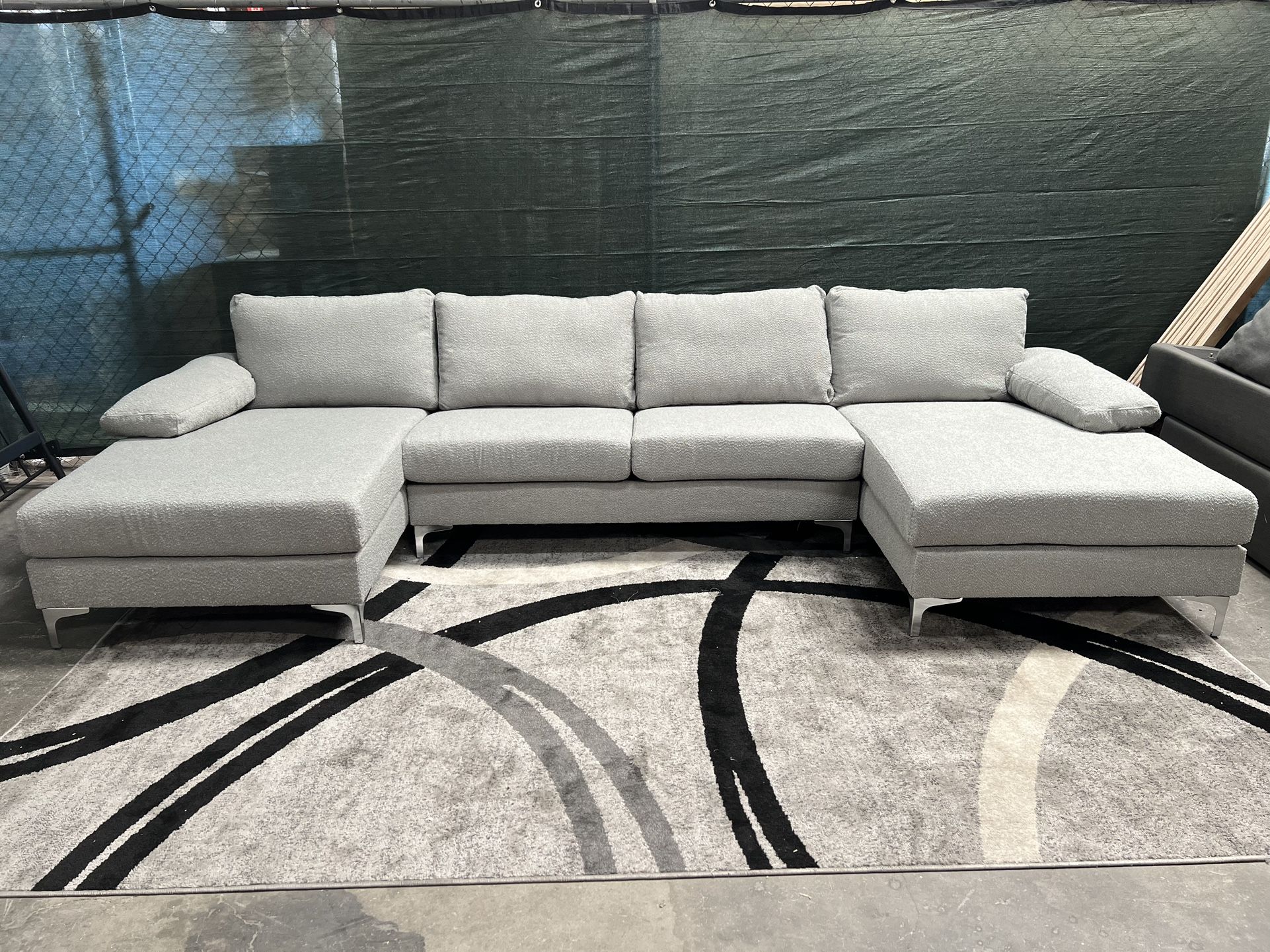 XL Midcentury Modern Sectional NEW FREE DELIVERY & ASSEMBLE!!!