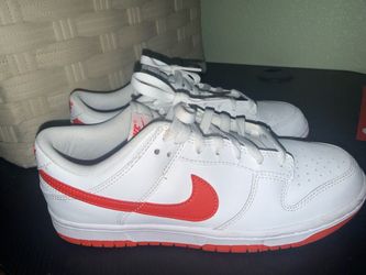 Nike Dunk Low White Red Sneakers