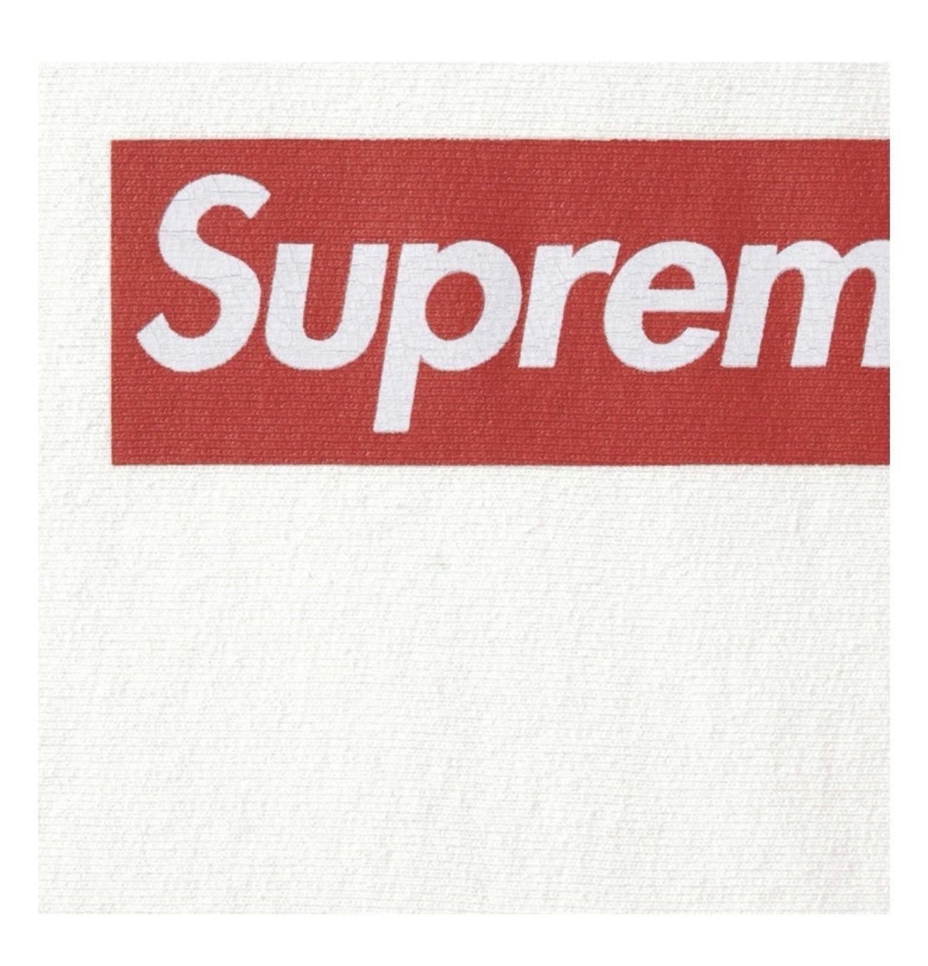 Supreme Washed Box Logo Crewneck