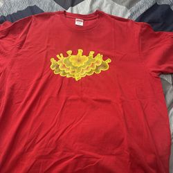 Red/Yellow Supreme Shirt