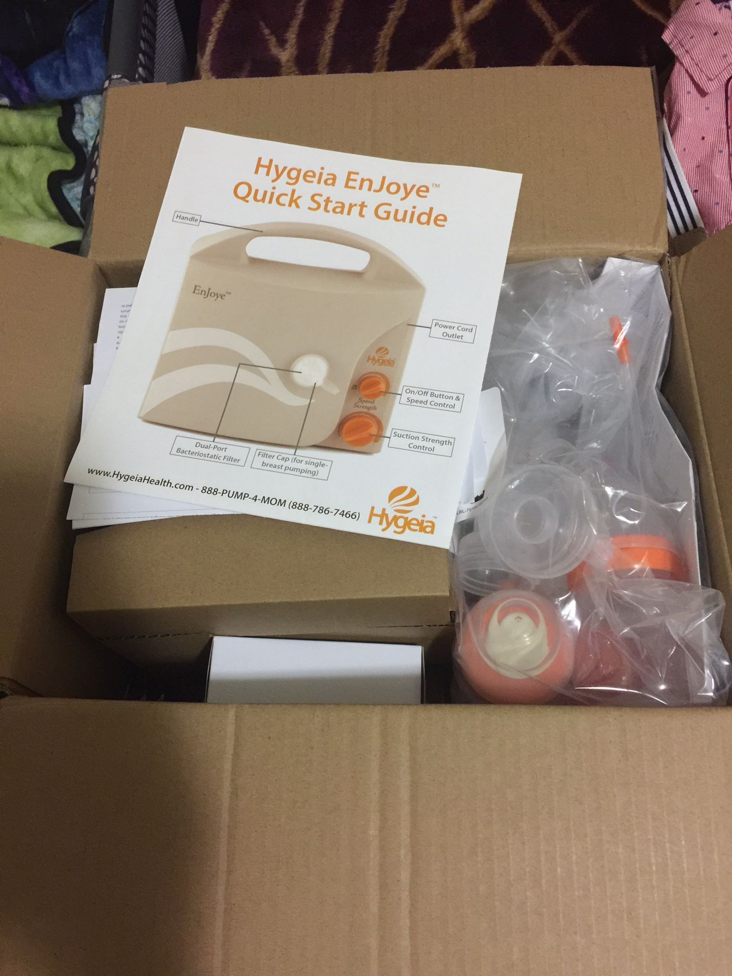 Hygeia Brest pump