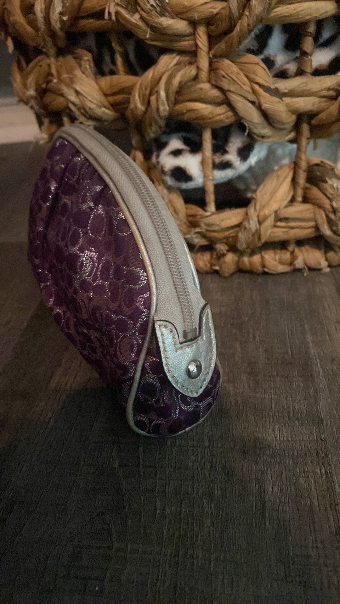 Coach Makeup Or Toiletry Bag