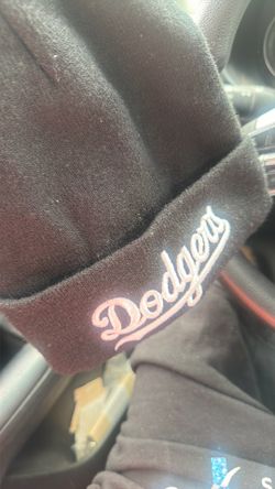 Dodgers beanie