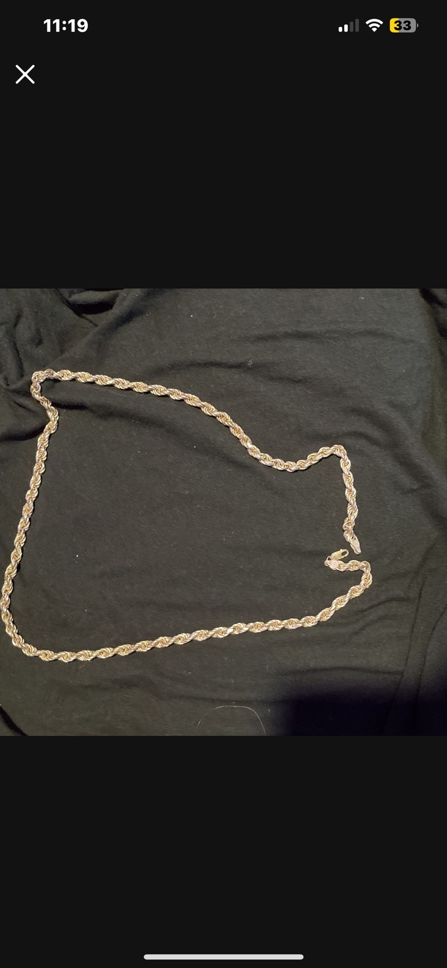 Sterling Silver Necklace 