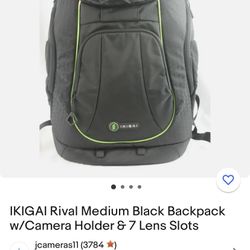 IKIGAI  photo Camera Backpack 