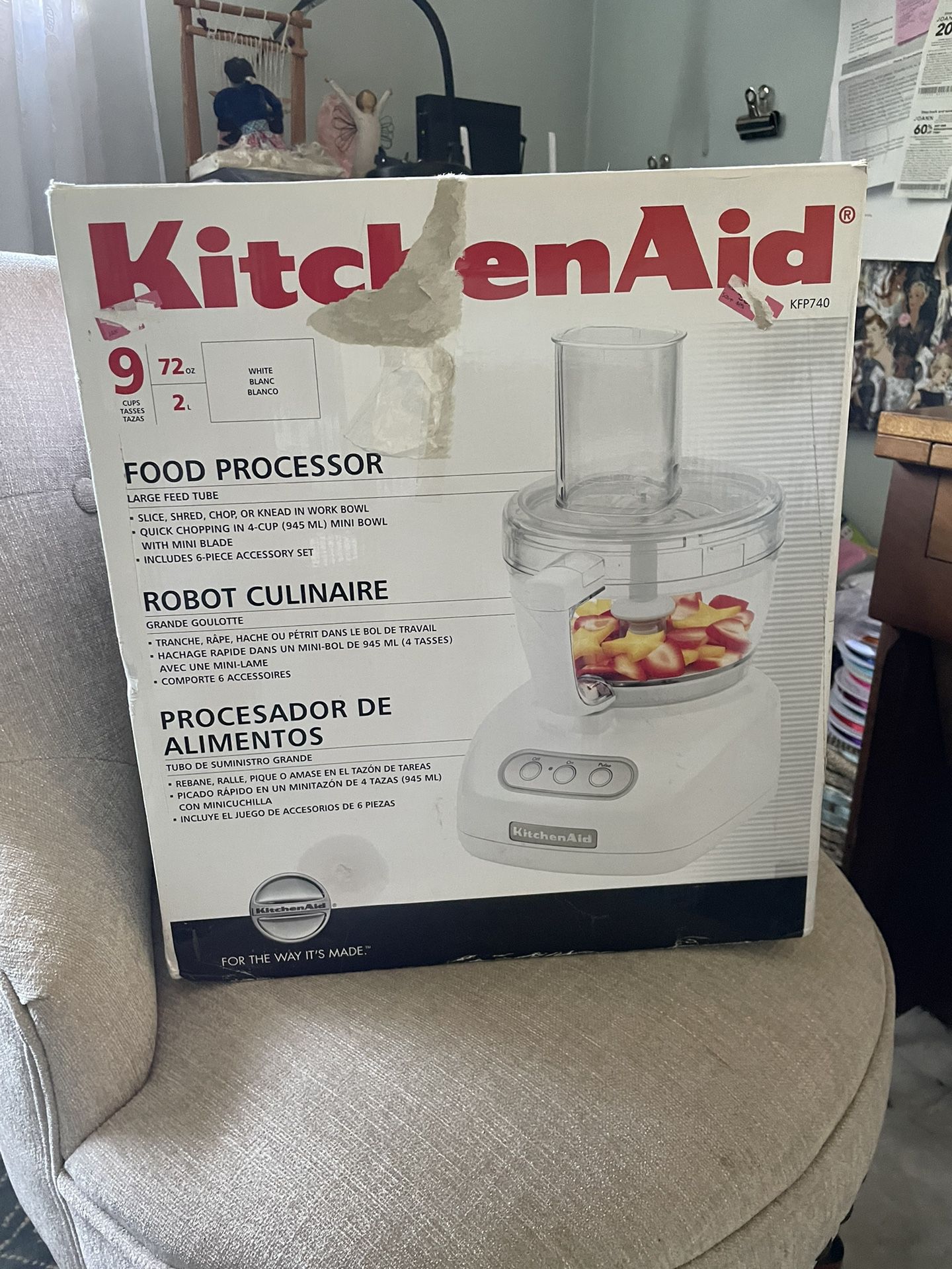 KitchenAid Little Classic 5 Cup Food Processor Pd $149 for Sale in  Portland, OR - OfferUp