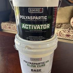 POLYASPARTIC HS HIGH-PERFORMANCE FLOOR COATING 2 gallon kit