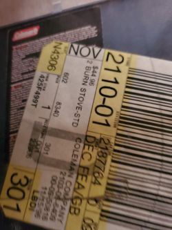 Coleman 425 Ventage Dule Burners And Lanturn