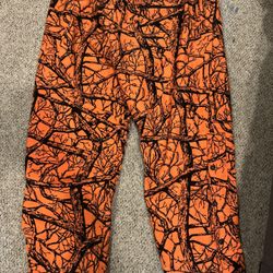 Cabellas Blazing Orange Hunting Pants