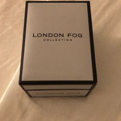 London Fog Nevil  Leather Dial Watch