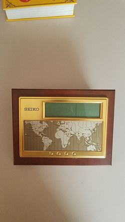 Seiko world clock