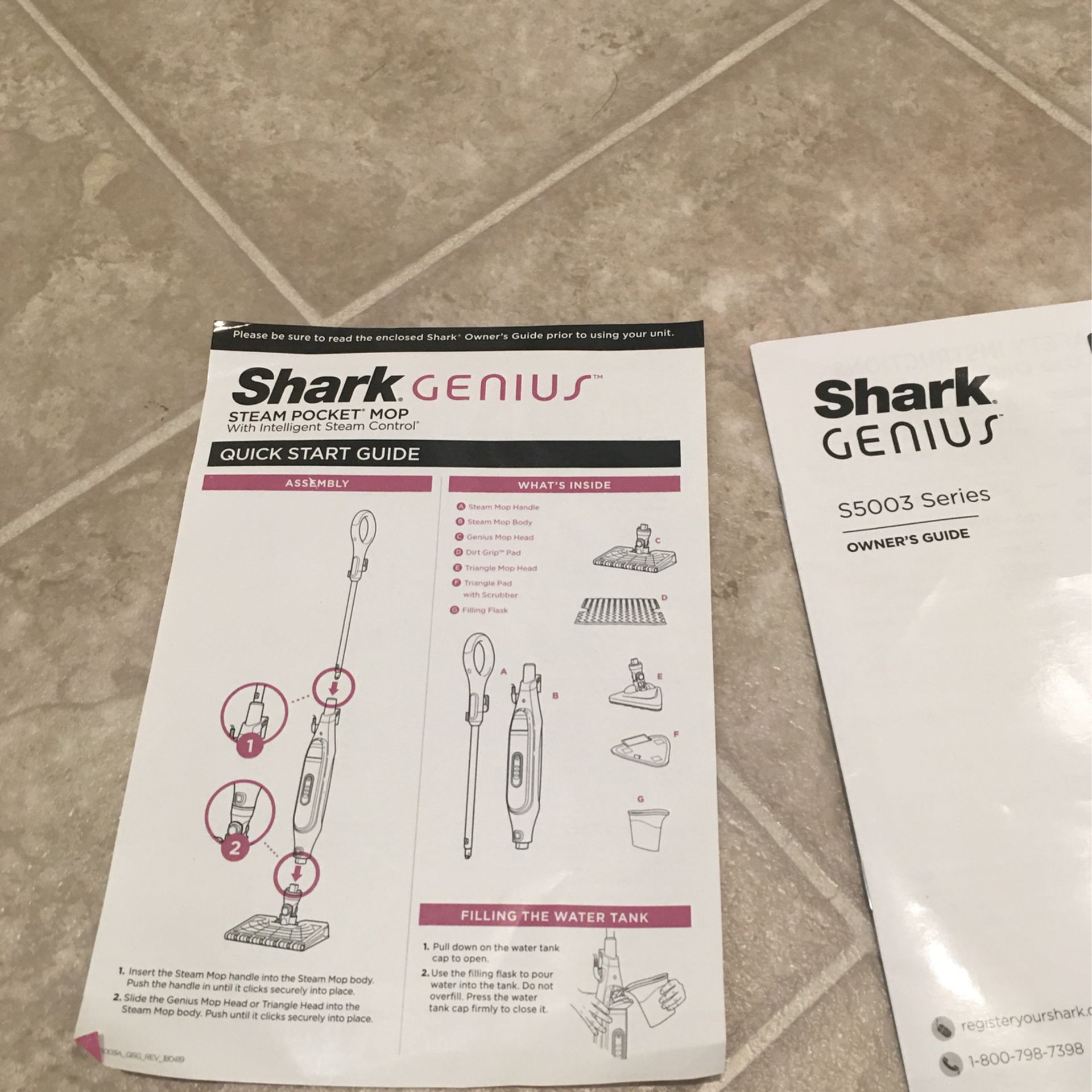 Shark Genius Steam Pocket Mop $36