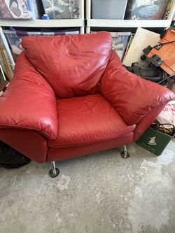 Red Sofa for Bedroom, Apartment