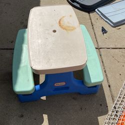 little tikes picnic table