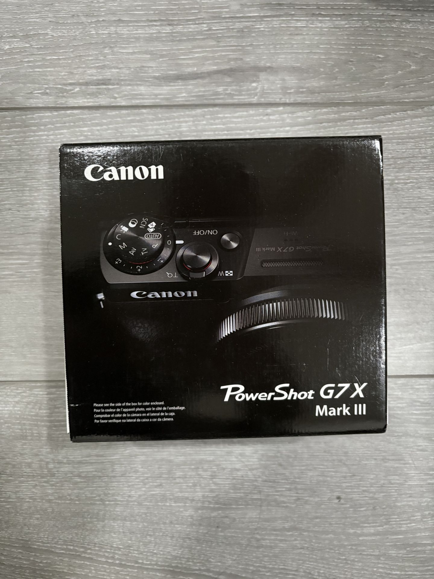 Canon Powershot G7x Mark III 3 Black
