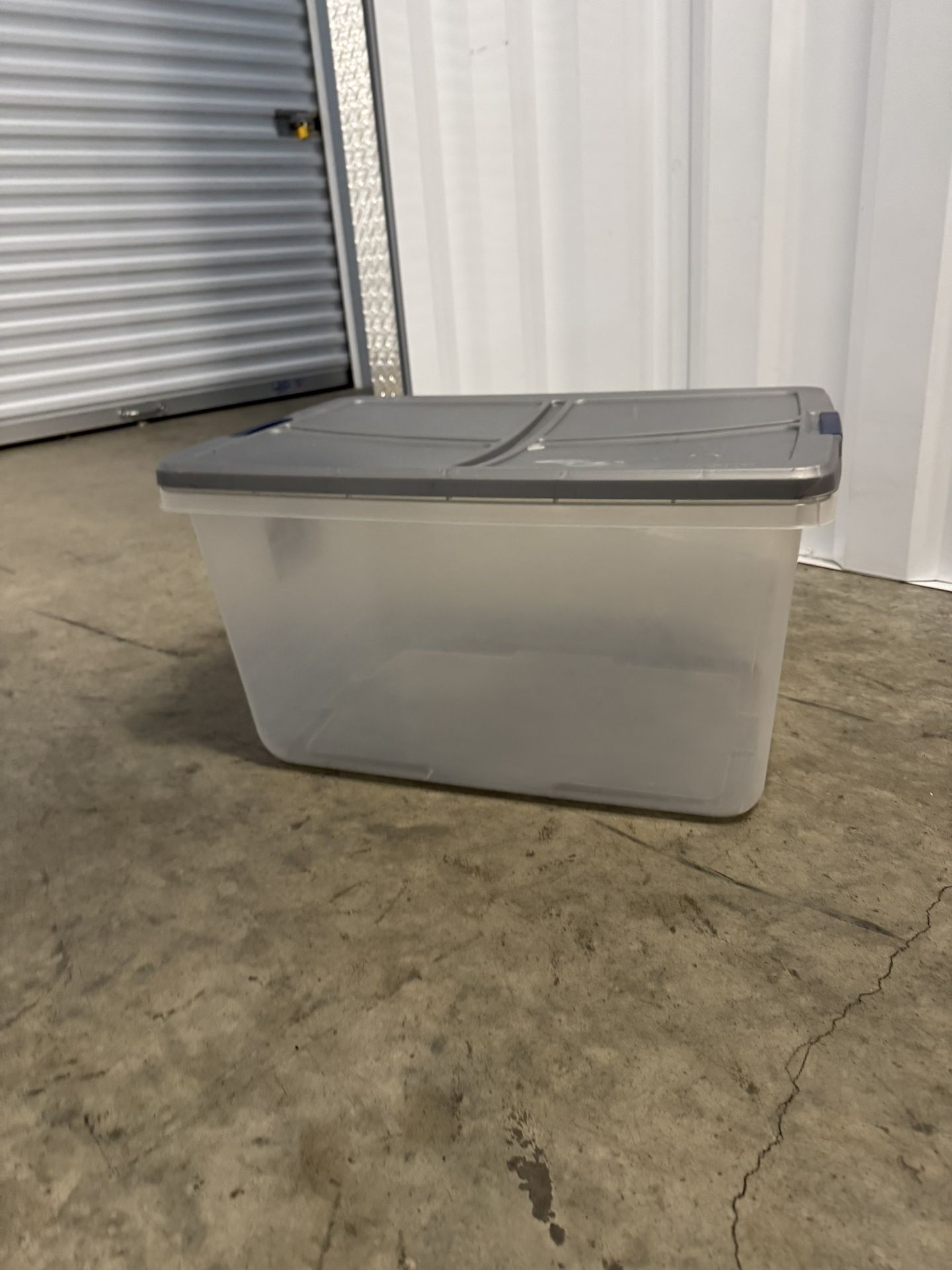Storage Bin With Lid Medium 