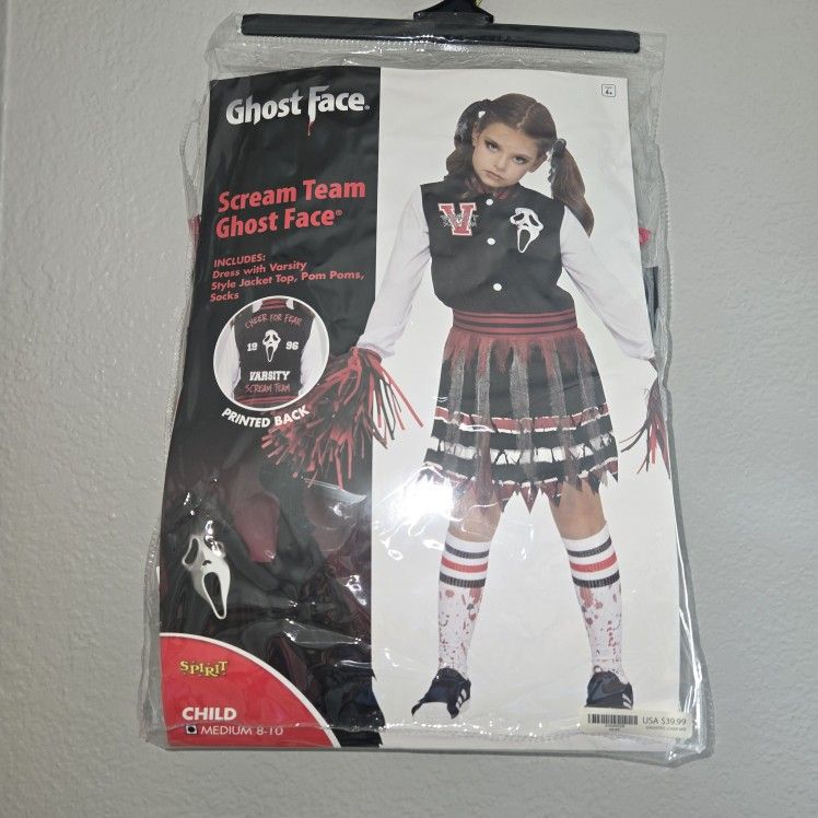Girl's Halloween Costume Size M 8-10