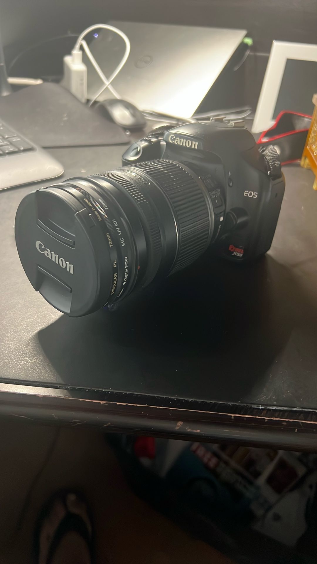 Canon EOS Rebel XSi Camera w/ Canon EF-S 18-200mm Lense