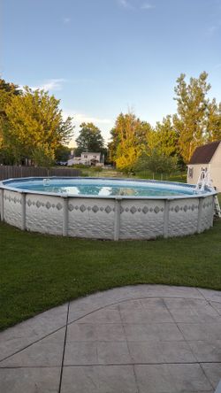 27 foot above ground pool